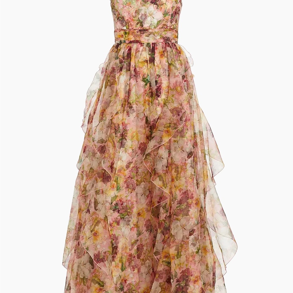 Floral Sleeveless Maxi Dress